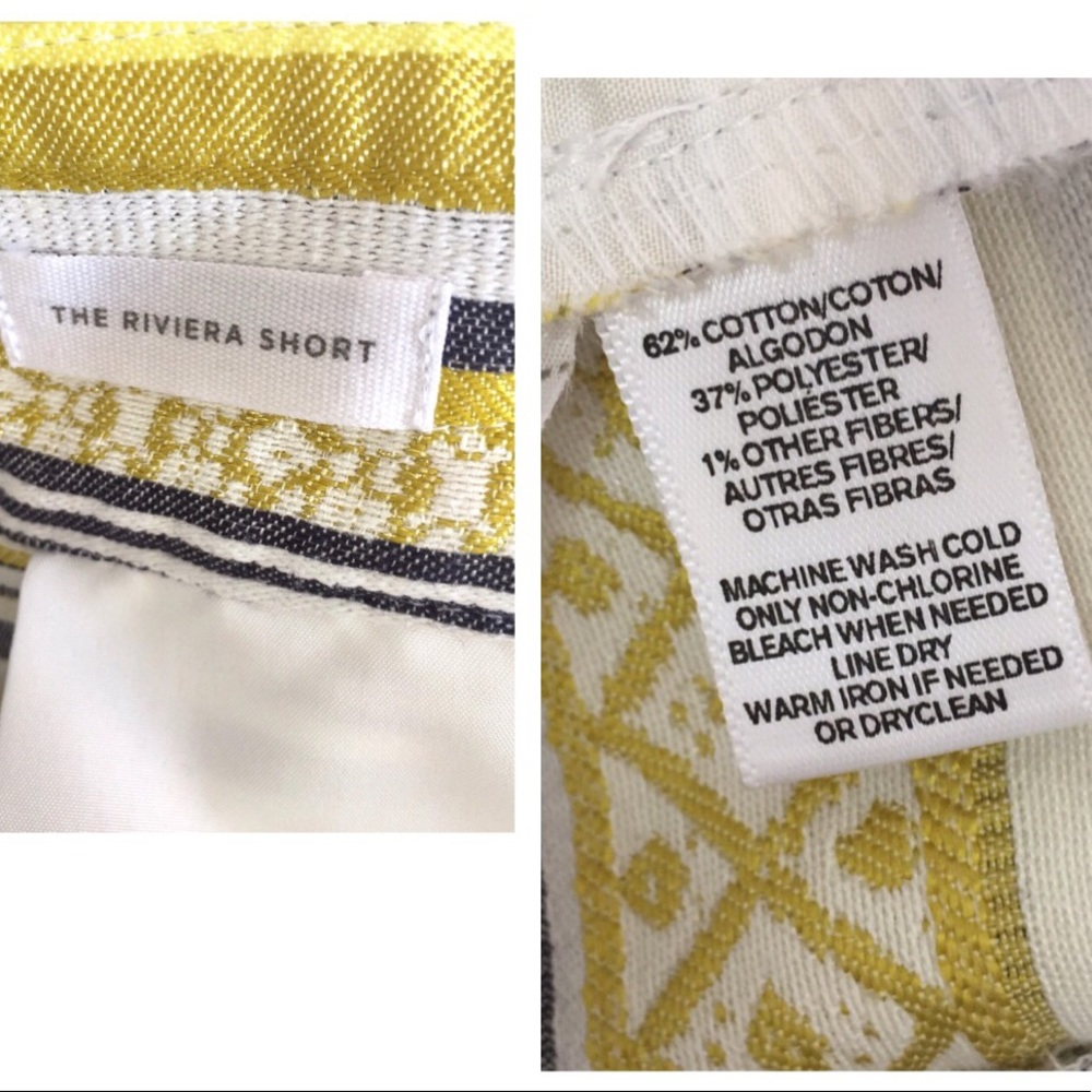NWT Loft Riviera Short Yellow - Picture 9 of 9